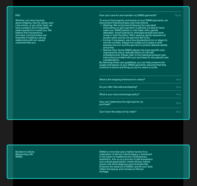 Other editorial content block